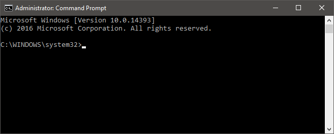 Open CMD in Administration